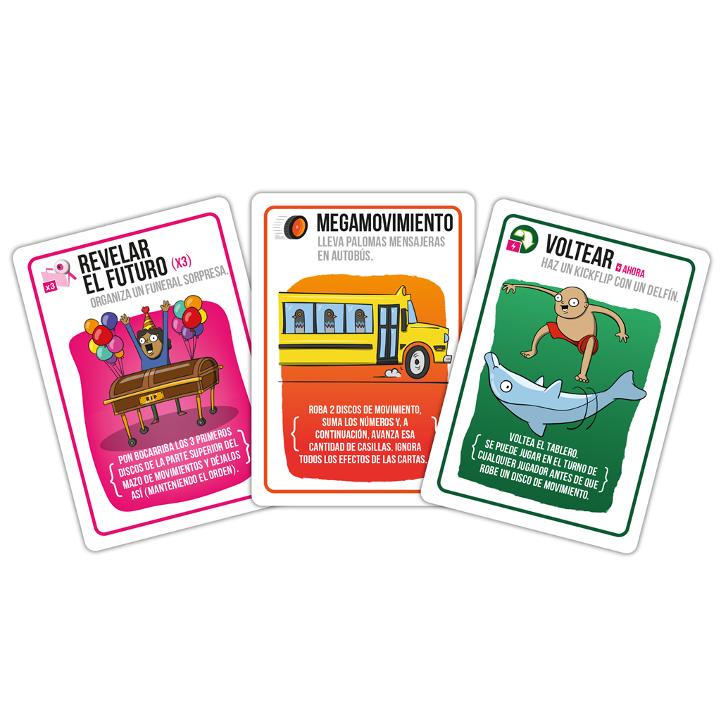 Exploding Kittens: El Juego de Tablero - Juego de Cartas Estratégico