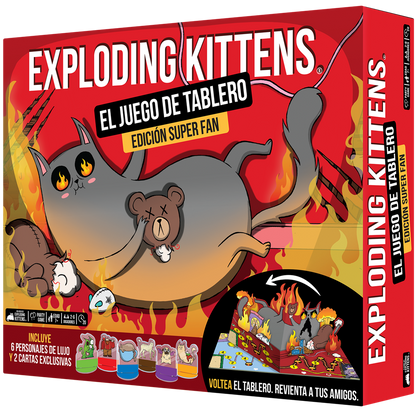 Exploding Kittens: The Board Game Super Fan Edition