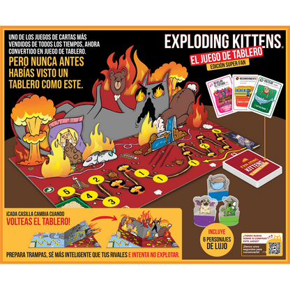 Exploding Kittens: The Board Game Super Fan Edition
