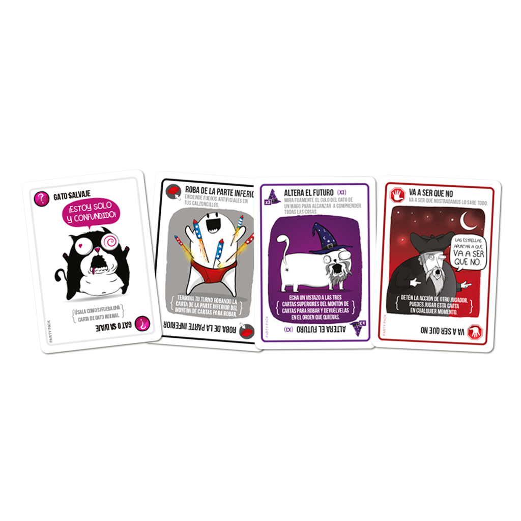 Exploding Kittens: Party Pack Edición Kickstarter - Juego de Cartas