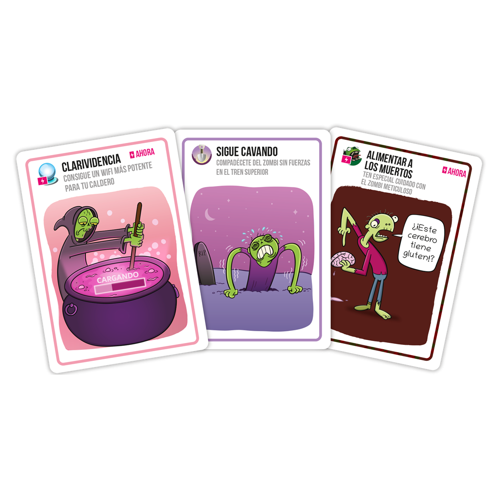 Zombie Kittens - Juego de Cartas de Estrategia y Humor