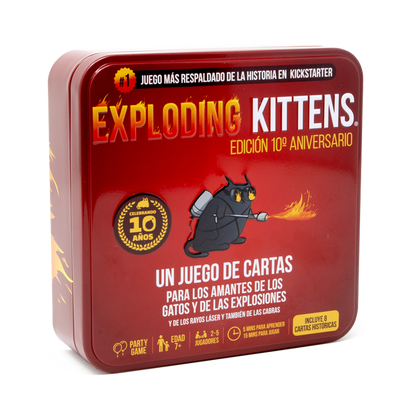 Exploding Kittens Edición 10º Aniversario