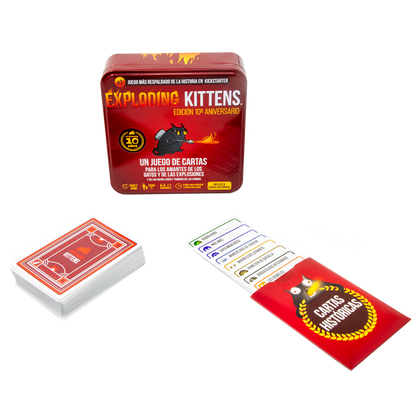 Exploding Kittens Edición 10º Aniversario