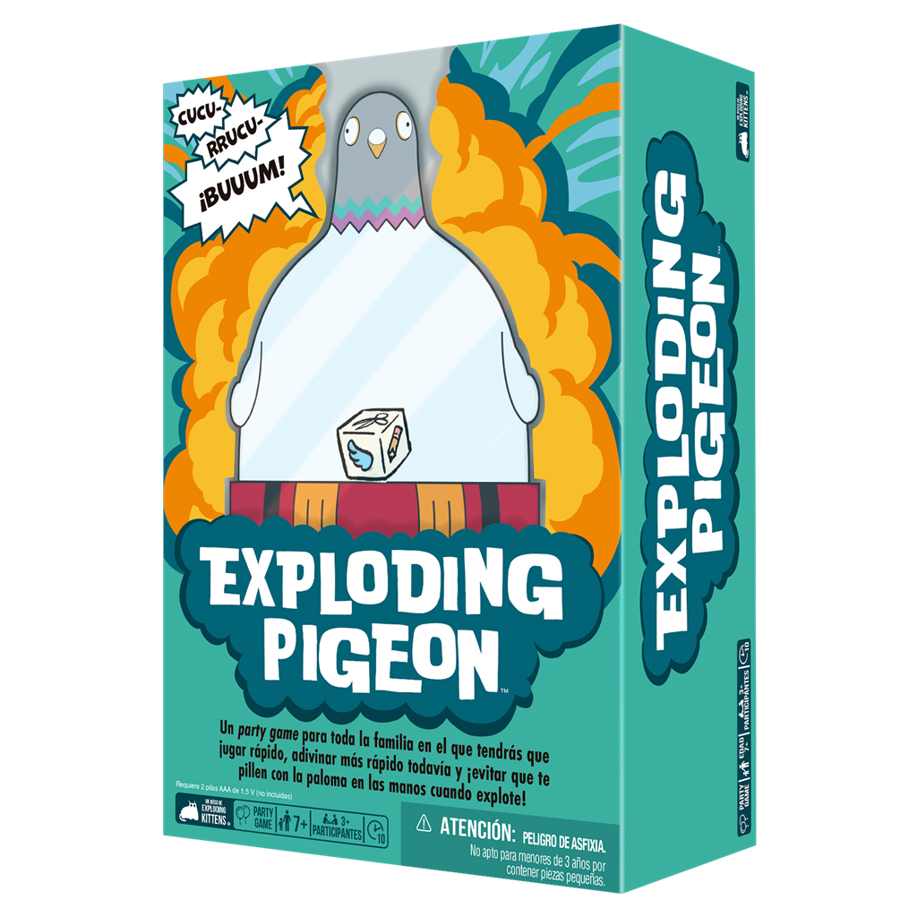Exploding Pigeon - Juego de Cartas Estratégico