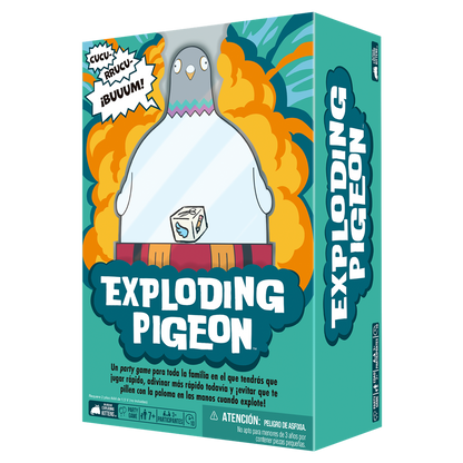 Exploding Pigeon - Juego de Cartas Estratégico
