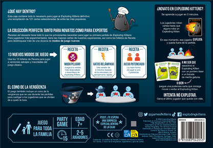 Exploding Kittens Recetas del Desastre