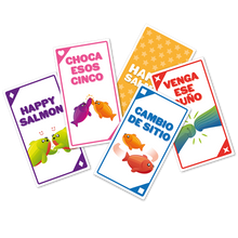 Happy Salmon - Juego de Cartas Rápido y Divertido para Toda la Familia