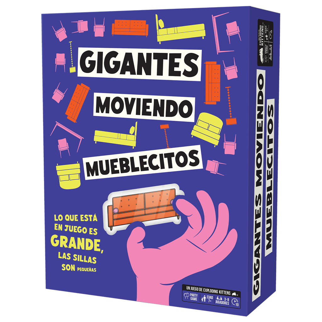 Gigantes Moviendo Mueblecitos - Juego de Destreza y Habilidad