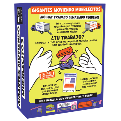 Gigantes Moviendo Mueblecitos - Juego de Destreza y Habilidad