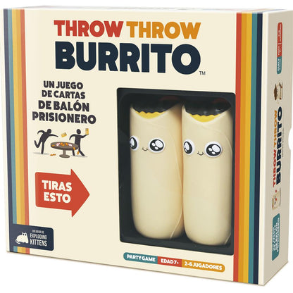Throw Throw Burrito - Juego Mesa Cartas Acción Divertido