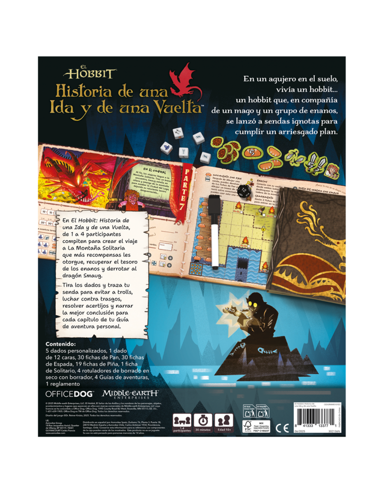 El Hobbit: Historia de una Ida y de una Vuelta - Juego de Cartas