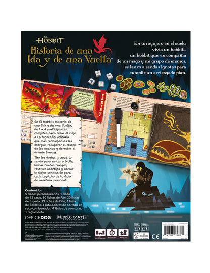 El Hobbit: Historia de una Ida y de una Vuelta - Juego de Cartas
