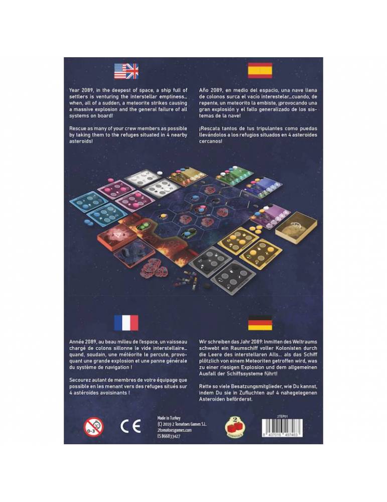 Escape Pods - Juego de Cartas de Supervivencia Espacial