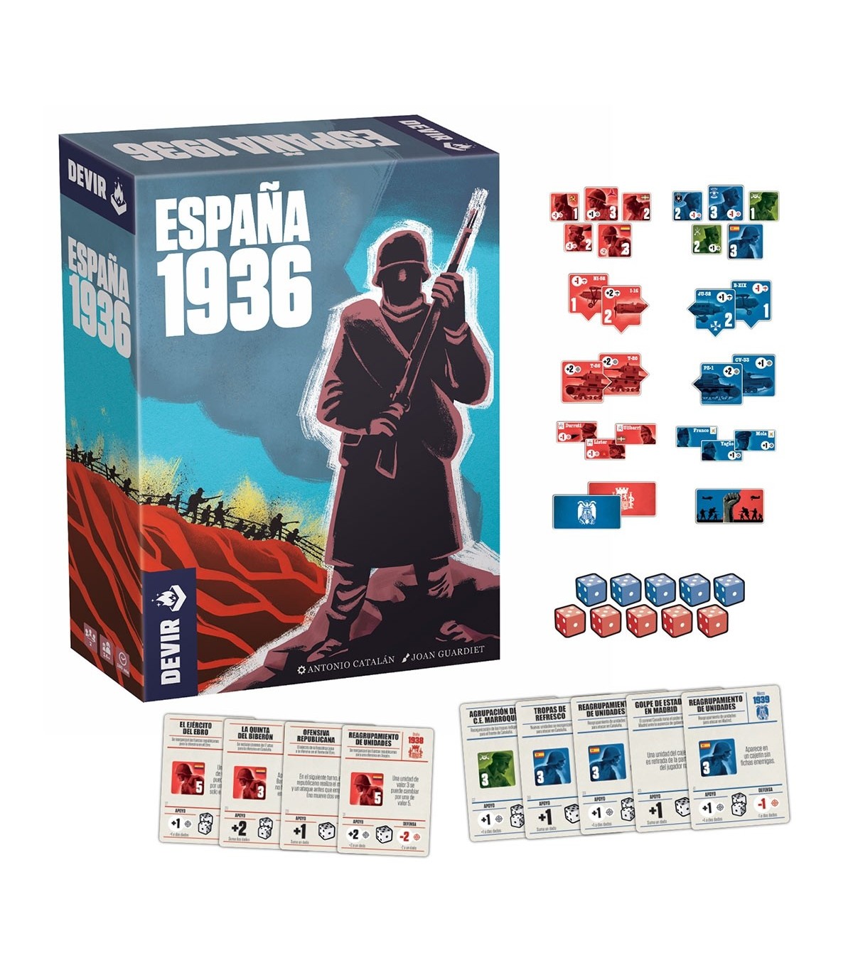 España 1936 - Juego de Mesa de Estrategia Histórica sobre la Guerra Civil