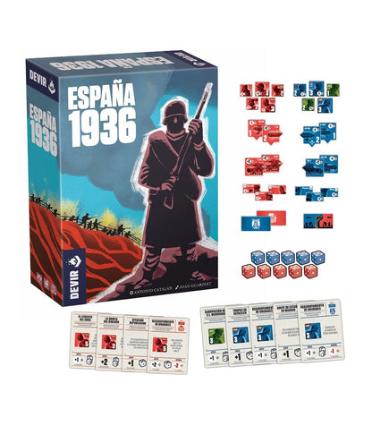España 1936 - Juego de Mesa de Estrategia Histórica sobre la Guerra Civil