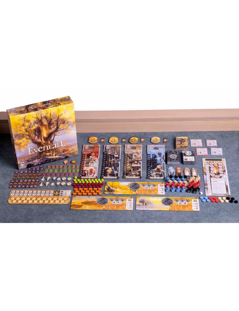 Evenfall (Castellano) - Juego de Mesa Estratégico de Construcción de Ciudades