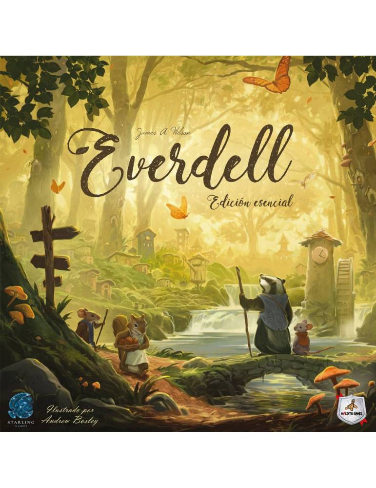 Everdell: Edición Esencial (Castellano) - Juego de Mesa de Construcción de Ciudades
