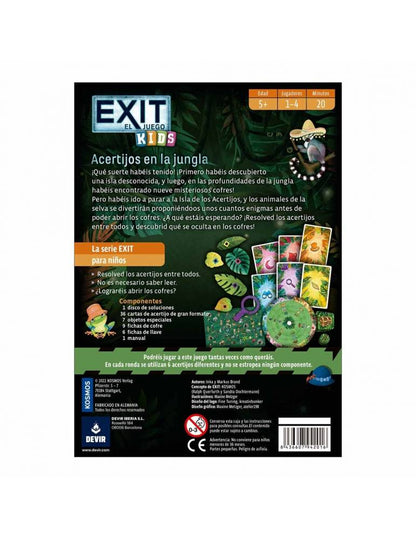 Exit Kids: Acertijos en la Jungla