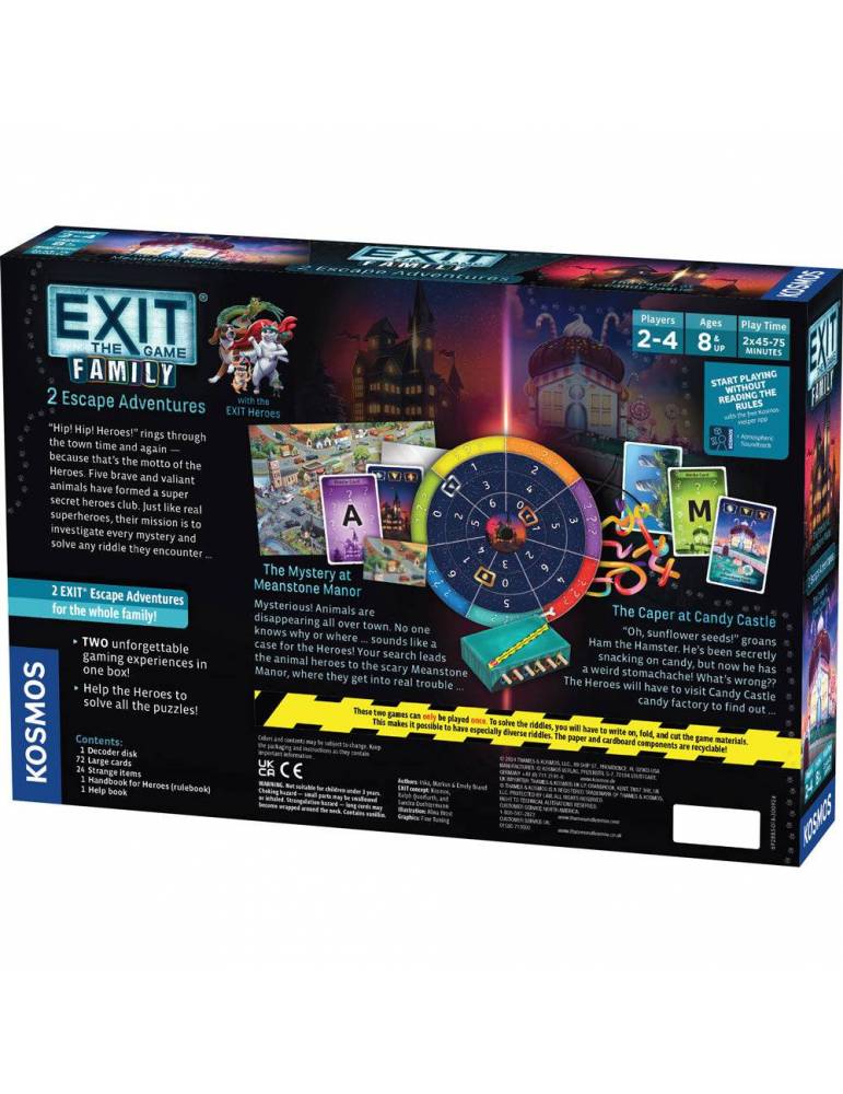 Exit the Game Family 2 Escape Adventures - Juego de Escape Room Familiar