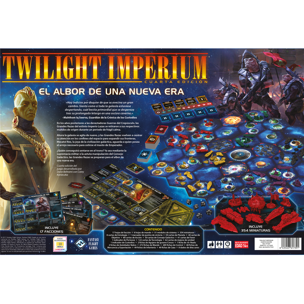 Twilight Imperium Cuarta Edición