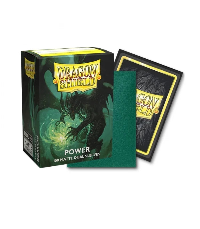 Dragon Shield: Fundas Standard Matte Dual (Black) 100