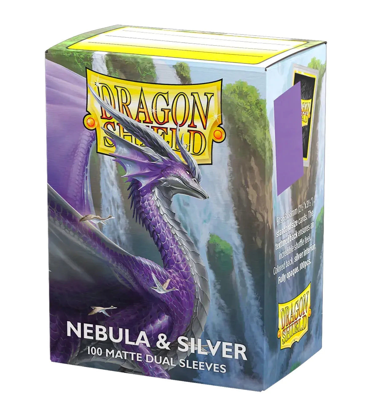 Dragon Shield: Fundas Standard Matte Dual (Silver) 100