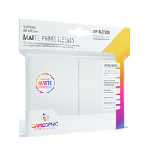 Gamegenic Pack Matte Prime Sleeves White (100)