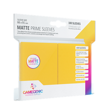 Gamegenic Pack Matte Prime Sleeves Yellow (100)