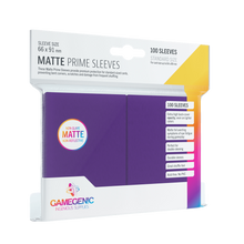 Gamegenic Pack Matte Prime Sleeves Purple (100) (Copia)