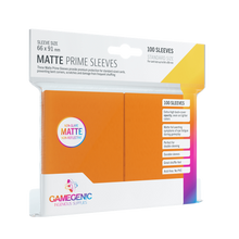 Gamegenic Pack Matte Prime Sleeves Orange (100)