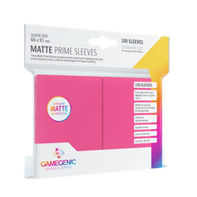 Gamegenic Pack Matte Prime Sleeves Pink (100)