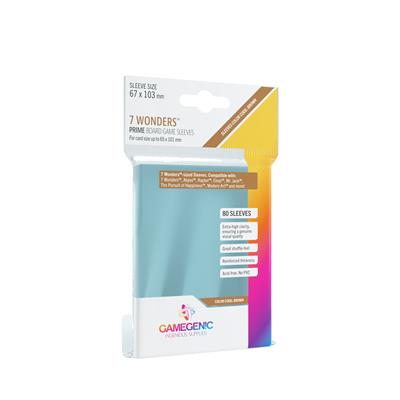 Prime 7 Wonders Sleeves 67x103mm (80 fundas)