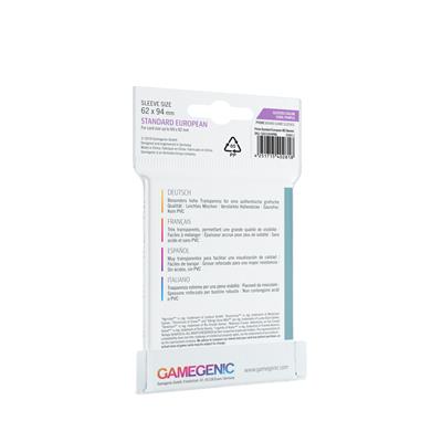 Gamegenic Standard European Sleeves 62x94mm