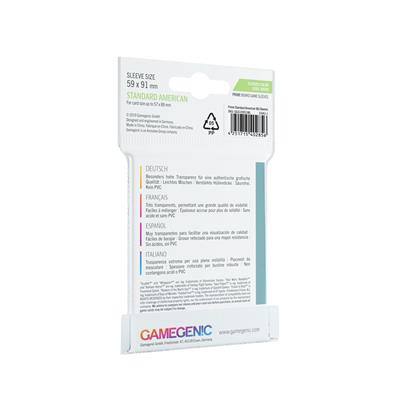 Gamegenic Standard American Sleeves 59x91mm