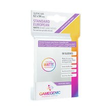 Gamegenic Matte Standard European Sleeves 62x94mm