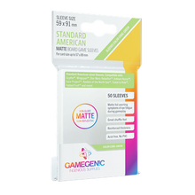 Gamegenic Matte Standard American Boardgame Sleeves 59x91mm