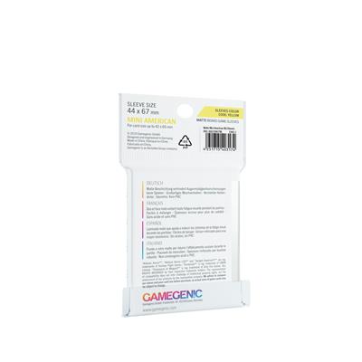 Gamegenic Matte Mini American-Sized Sleeves 44x67mm (50)
