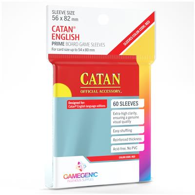 Gamegenic Catan-Sized Sleeves 56x82mm