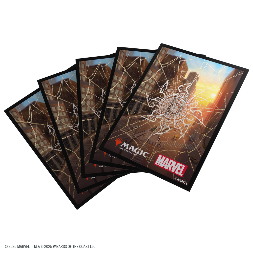 Gamegenic Marvel's Spider-Man Sleeves Spider-Man Plains Magic The Gathering