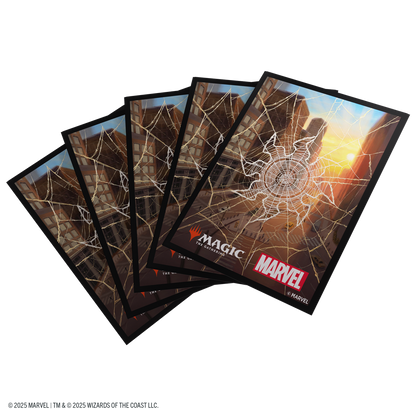 Gamegenic Marvel's Spider-Man Sleeves Spider-Man Plains Magic The Gathering