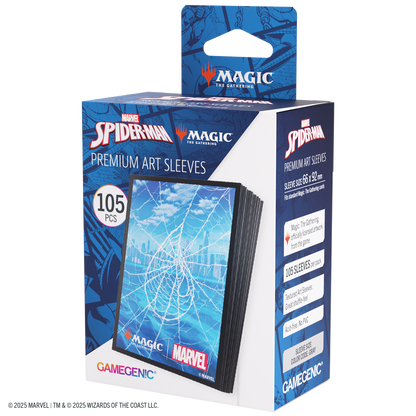 Gamegenic Marvel's Spider-Man Sleeves Spider-Man Island (100) Magic The Gathering