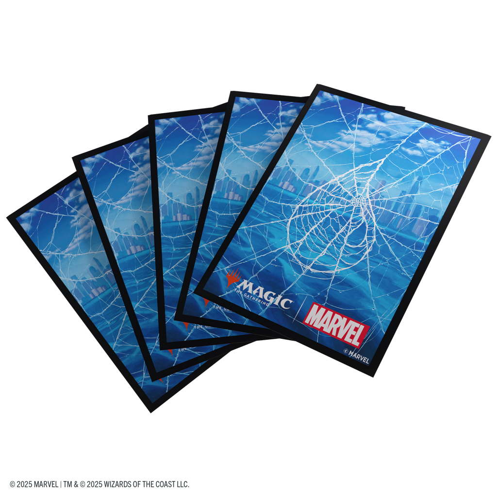 Gamegenic Marvel's Spider-Man Sleeves Spider-Man Island (100) Magic The Gathering