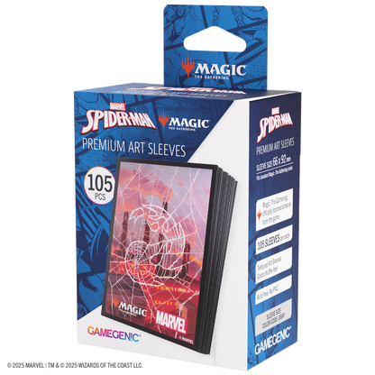 Gamegenic Marvel's Spider-Man Sleeves Spider-Man Mountain Magic The Gathering