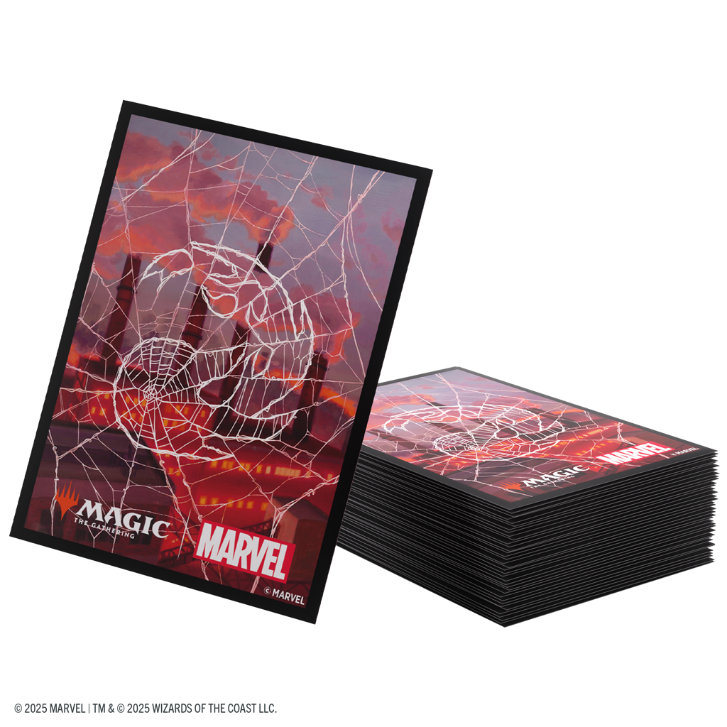 Gamegenic Marvel's Spider-Man Sleeves Spider-Man Mountain Magic The Gathering