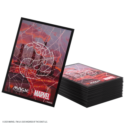 Gamegenic Marvel's Spider-Man Sleeves Spider-Man Mountain Magic The Gathering