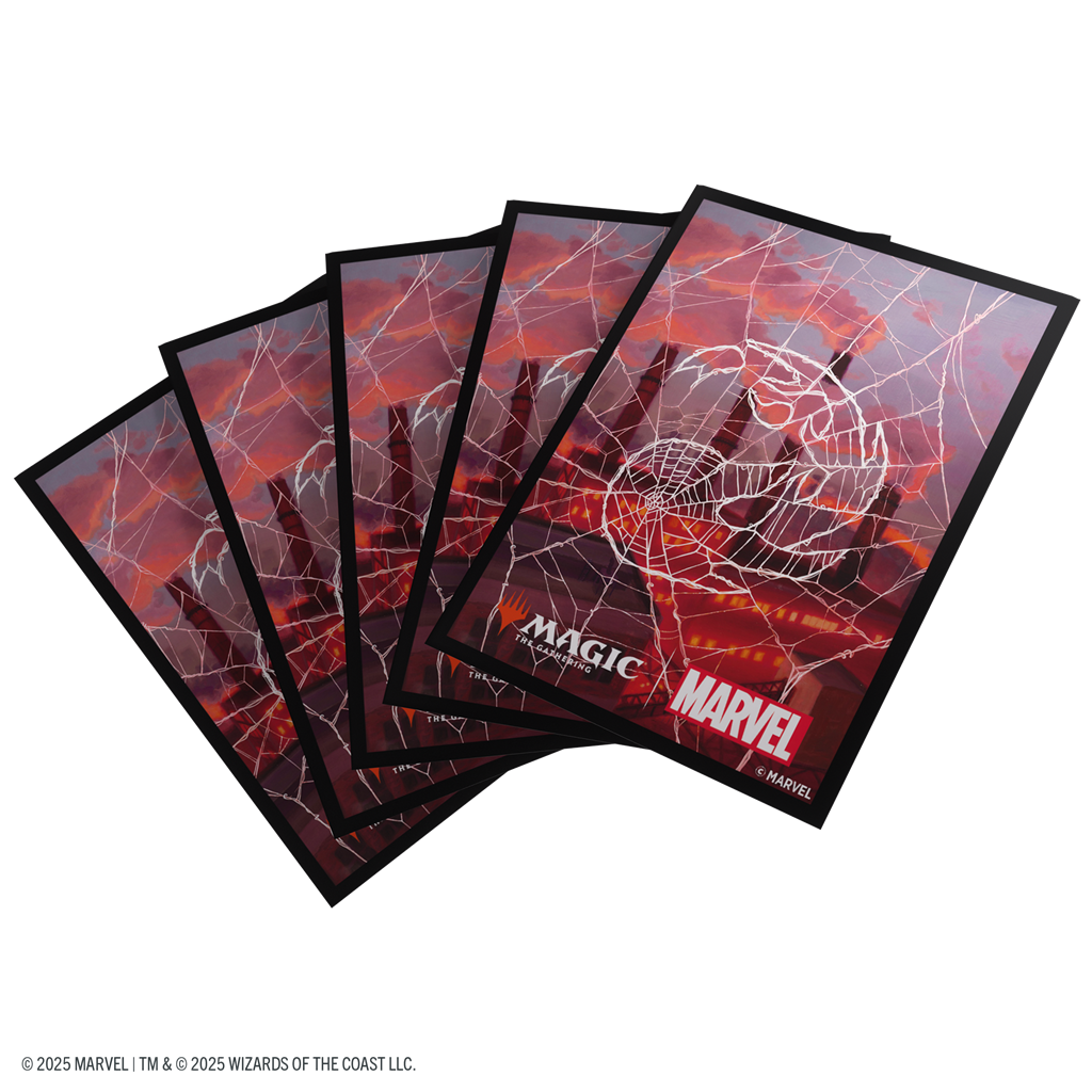 Gamegenic Marvel's Spider-Man Sleeves Spider-Man Mountain Magic The Gathering