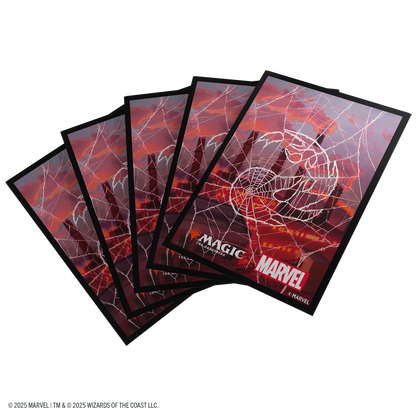 Gamegenic Marvel's Spider-Man Sleeves Spider-Man Mountain Magic The Gathering