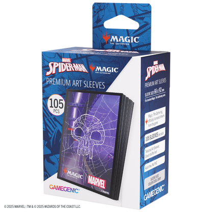 Gamegenic Marvel's Spider-Man Sleeves Spider-Man Swamp Magic The Gathering
