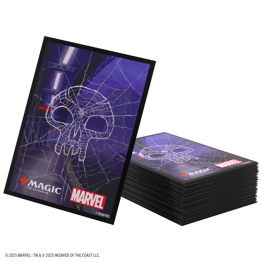 Gamegenic Marvel's Spider-Man Sleeves Spider-Man Swamp Magic The Gathering