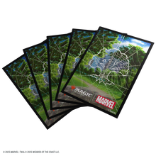 Gamegenic Marvel's Spider-Man Sleeves Spider-Man Forest Magic The Gathering